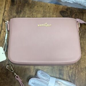 White Elm ARA Dusty Pink Crossbody Bag
